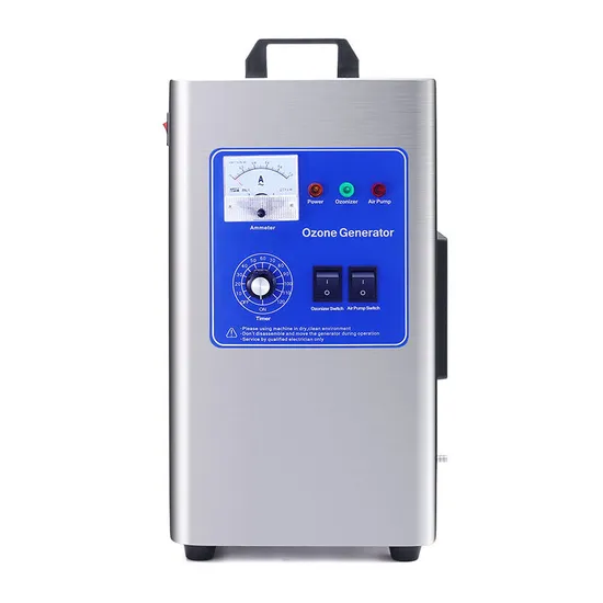 Générateur d'ozone portable classique en acier inoxydable 5g