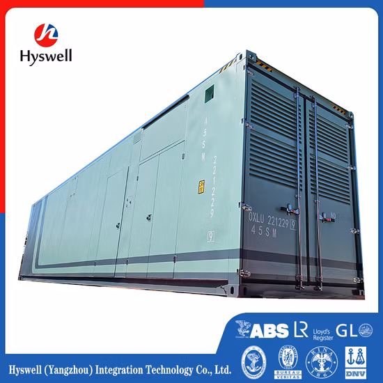 10m3 30m3 Conteneur Équipements de gaz médicaux Générateur d'oxygène portatif de soins de santé Générateur d'oxygène avec système de remplissage de bouteilles