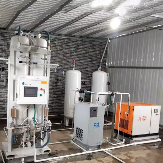 sur le site/l'application Monitor Hospital Use Medical Psa Oxygen Oxygen Gas Generator avec prix d'usine